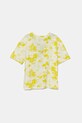 Παιδικό βαμβακερό μπλουζάκι United Colors of Benetton 3ORKC10P3.G.Seasonal κίτρινο SS25