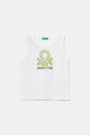 Детская хлопковая футболка United Colors of Benetton хлопок белый 3I1XGH013.P.Seasonal