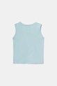 Детская хлопковая футболка United Colors of Benetton 3I1XGH013.P.Seasonal голубой SS25