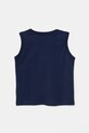 Băieți United Colors of Benetton tricou de bumbac pentru copii 3I1XGH013.P.Seasonal bleumarin
