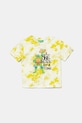 Παιδικό βαμβακερό μπλουζάκι United Colors of Benetton βαμβάκι κίτρινο 3ORKG10JD.P.Seasonal
