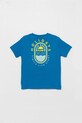 Dětské bavlněné tričko United Colors of Benetton 3I1XC10P7.G.Seasonal modrá SS25