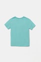 United Colors of Benetton t-shirt bawełniany dziecięcy 3I1XC10P7.G.Seasonal turkusowy SS25