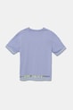 United Colors of Benetton tricou din bumbac 3I1XC10P6.G.Seasonal violet SS25