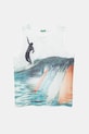 United Colors of Benetton top copii cu modele alb 3RD0CH020.G.Seasonal