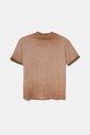 United Colors of Benetton t-shirt bawełniany dziecięcy 3085C10P9.G.Seasonal brązowy SS25