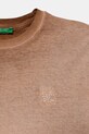 Chłopiec United Colors of Benetton t-shirt bawełniany dziecięcy 3085C10P9.G.Seasonal brązowy