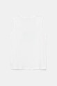 United Colors of Benetton top bawełniany dziecięcy 3I1XGH014.P.Seasonal biały SS25