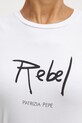 Patrizia Pepe tricou 8M1680.J061 alb