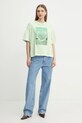 Armani Exchange t-shirt XW000108.AF10359 zöld SS25