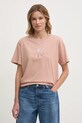 Calvin Klein Jeans t-shirt pomarańczowy J20J224798