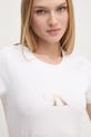 Бавовняна футболка Calvin Klein Jeans білий J20J224982