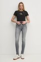 Bavlněné tričko Calvin Klein Jeans J20J224982 černá SS25
