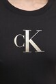 Bavlněné tričko Calvin Klein Jeans J20J224982 černá