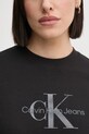 Хлопковая футболка Calvin Klein Jeans J20J224983 чёрный