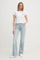 Хлопковая футболка Calvin Klein Jeans J20J224984 белый SS25