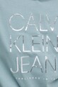Хлопковая футболка Calvin Klein Jeans J20J224987 серый