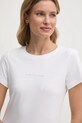 Calvin Klein Jeans t-shirt bawełniany beżowy J20J224990