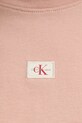 Хлопковая футболка Calvin Klein Jeans оранжевый J20J225084