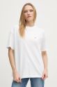 Odzież Calvin Klein Jeans t-shirt bawełniany J20J225113 biały