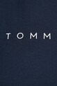 Хлопковый лонгслив Tommy Jeans тёмно-синий DW0DW19434