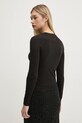 Одежда Хлопковый лонгслив Tommy Jeans DW0DW19434 чёрный