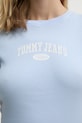 Tommy Jeans tricou din bumbac DW0DW19435 albastru
