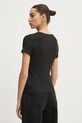 Îmbrăcăminte Tommy Jeans tricou din bumbac DW0DW19435 negru