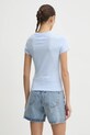 Îmbrăcăminte Tommy Jeans tricou din bumbac DW0DW19447 albastru