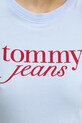 Tommy Jeans tricou din bumbac DW0DW19447 albastru