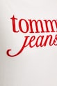 Bavlněné tričko Tommy Jeans DW0DW19449 béžová