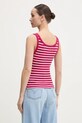 Oblečenie Top Tommy Jeans DW0DW19492 ružová
