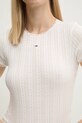 Tommy Jeans tricou din bumbac DW0DW19493 alb