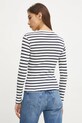 Одежда Хлопковый лонгслив Tommy Jeans DW0DW19501 тёмно-синий