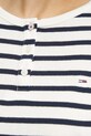 Хлопковый лонгслив Tommy Jeans DW0DW19501 тёмно-синий