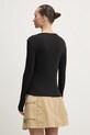 Одежда Хлопковый лонгслив Tommy Jeans DW0DW19501 чёрный