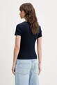 Tommy Jeans tricou din bumbac DW0DW19502 bleumarin SS25