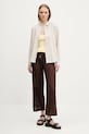 Tommy Jeans top DW0DW19505 giallo SS25