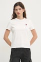 Tommy Jeans tricou din bumbac bej DW0DW20153