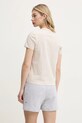 Îmbrăcăminte Tommy Jeans tricou din bumbac DW0DW20153 bej