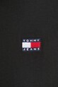 Бавовняна футболка Tommy Jeans DW0DW20153 чорний