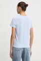 Одежда Хлопковая футболка Tommy Jeans DW0DW20161 голубой