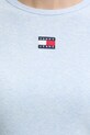 Tričko s dlouhým rukávem Tommy Jeans DW0DW20178 modrá