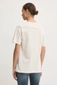 Îmbrăcăminte Tommy Jeans tricou din bumbac DW0DW20212 bej