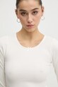 Tommy Jeans longsleeve bej DW0DW20277