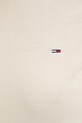 Tommy Jeans t-shirt bawełniany DW0DW20459 beżowy