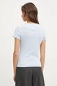 Îmbrăcăminte Tommy Jeans tricou din bumbac DW0DW20459 albastru