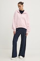 Tommy Jeans tricou din bumbac DW0DW20459 bleumarin SS25