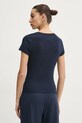 Îmbrăcăminte Tommy Jeans tricou din bumbac DW0DW20459 bleumarin