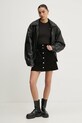 Bavlněné tričko Tommy Jeans DW0DW20459 černá SS25
